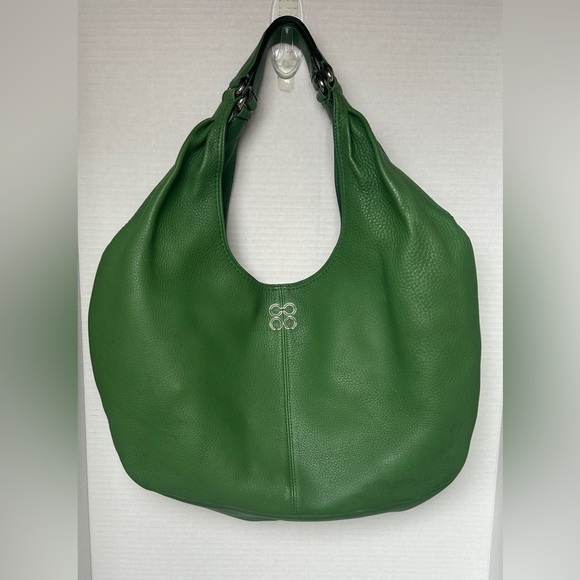 Coach Handbags - Coach Julia Green Pebbles Leather Tote Bag